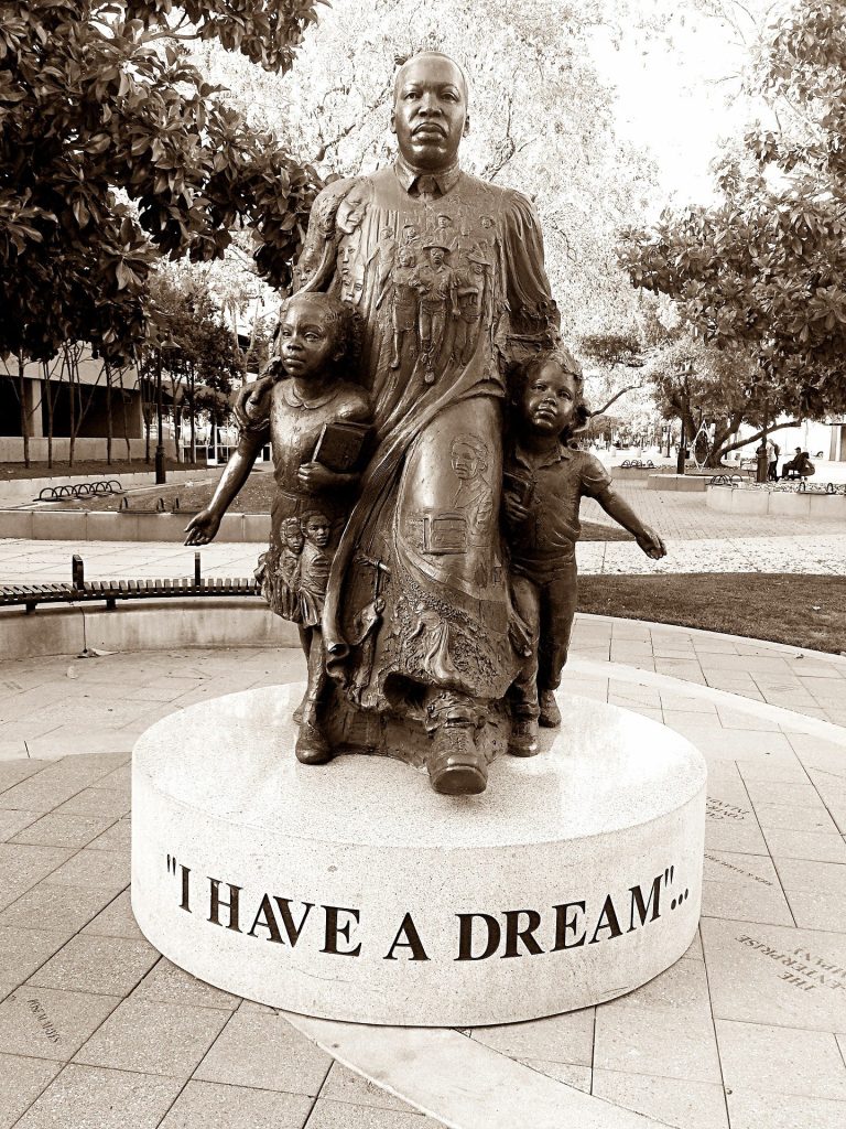 Martin Luther King Jr Statue